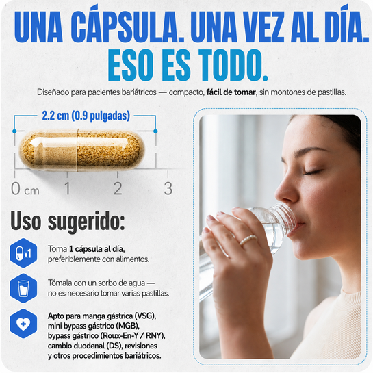 MULTIVITAMINA BARIÁTRICA SIN HIERRO