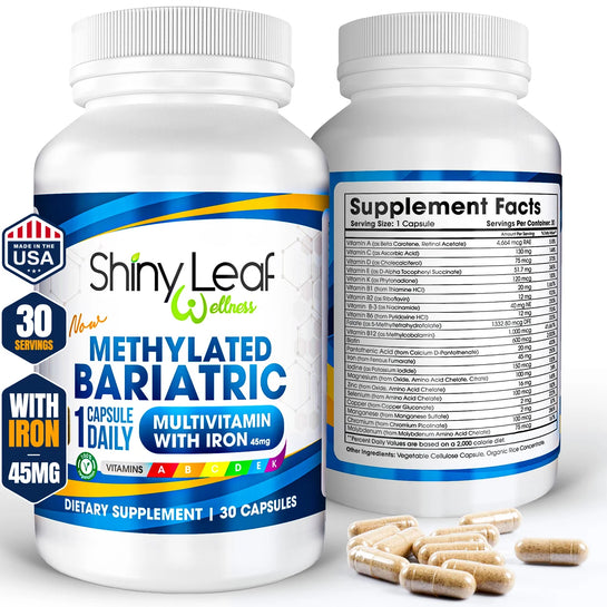 Multivitamina Bariátrica con 45 mg de Hierro - UNA AL DÍA.