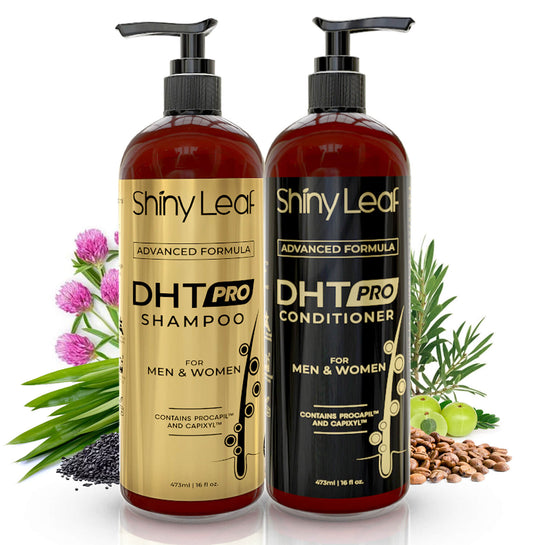 SET DE SHAMPOO Y ACONDICIONADOR DHT PRO CON FÓRMULA AVANZADA