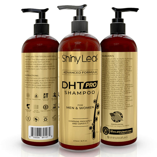SET DE SHAMPOO Y ACONDICIONADOR DHT PRO CON FÓRMULA AVANZADA