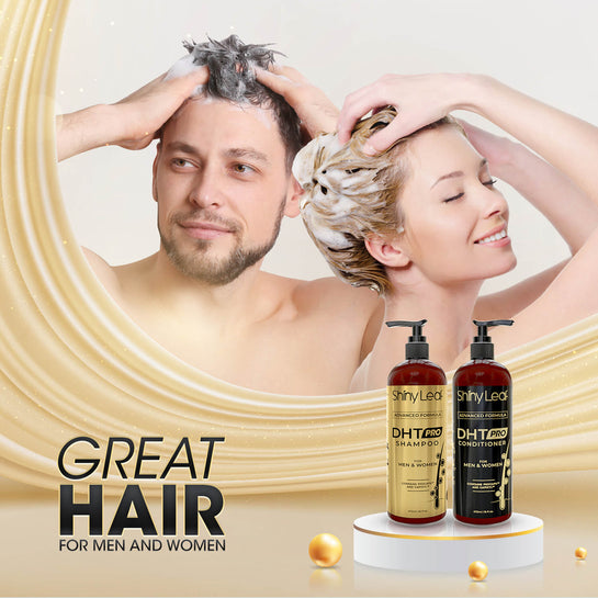 SET DE SHAMPOO Y ACONDICIONADOR DHT PRO CON FÓRMULA AVANZADA